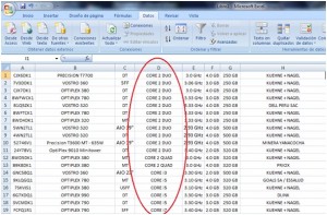 Ordenar Datos en Excel, 6 300x197
