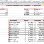 Ejemplo de Función anidada para calcular comisiones a los vendedores, ejemplo función anidada 1 150x150