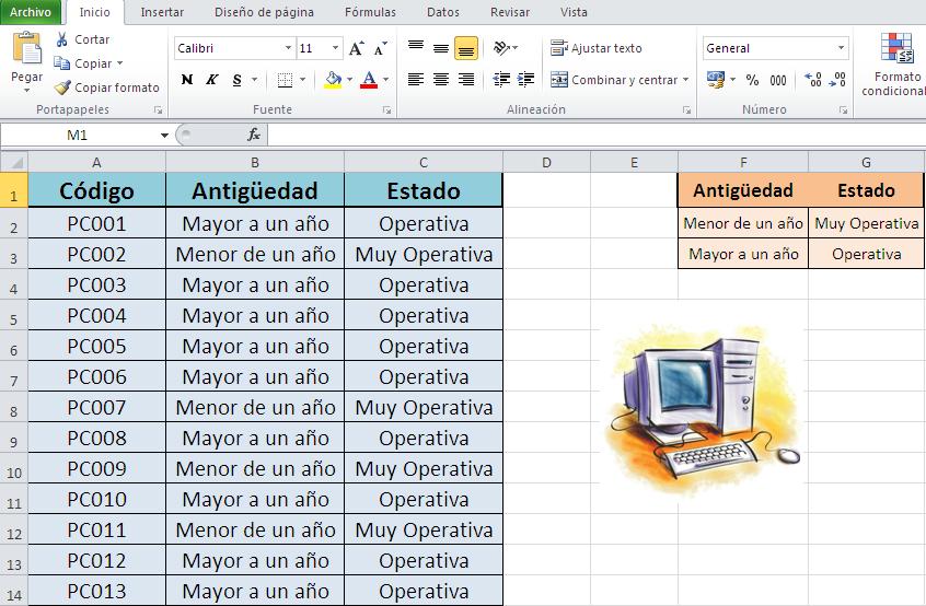 Ejemplo de función anidada para buscar datos en una tabla « Funciones