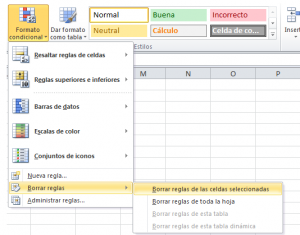 ¿Cómo borrar las reglas del Formato Condicional?, captura 1 300x235 ¿Cómo borrar las reglas del Formato Condicional?, captura 1 300x235