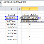 Función REDONDEA.IMPAR en Excel, Tarea22 150x150