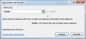 ¿Para qué sirve la función ESPACIOS en excel?, e1 300x139 ¿Para qué sirve la función ESPACIOS en excel?, e1 300x139