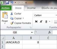 Función LARGO en Excel, largo3