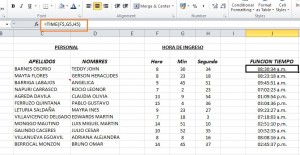 Funci&oacute;n Tiempo, TIME 300x155