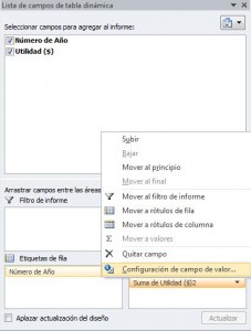 ¿Cómo añadir porcentajes del total a tabla dinámica?, config3 227x300