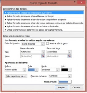 Barra de datos (Formato Condicional), regla1 283x300
