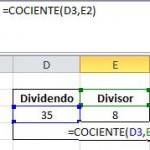 Función Cociente en Excel, 1 150x150