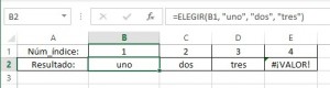 ¿Para que sirve la función ELEGIR en Excel?, E1 300x80 ¿Para que sirve la función ELEGIR en Excel?, E1 300x80