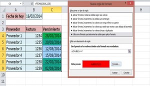 ¿Cómo marcar fechas vencidas en Excel?, FV3 300x172