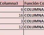 Función Columna, columna 150x120