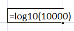 Función LOG10 en Excel, log10 ejemplo7 150x64
