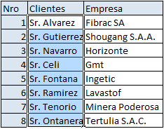 Función Reemplazar en Excel, plantilla 4 Función Reemplazar en Excel, plantilla 4