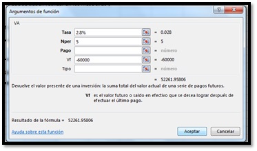 Función VA en excel, Ejemplo funci%c3%b3n VA 7