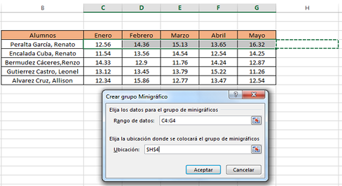 Ejercicios de Minigr&aacute;ficos, Ejercicio de Minigr%c3%a1ficos 2