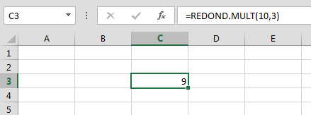 Funci&oacute;n REDOND.MULT, Funci%c3%b3n REDOND.MULT