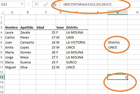Función BDCONTARA, funci%c3%b3n bdcontara Función BDCONTARA, funci%c3%b3n bdcontara