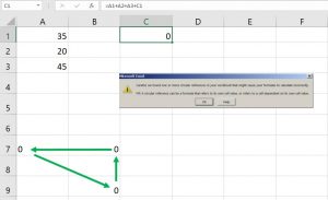 Referencias circulares en Excel, 14 300x183