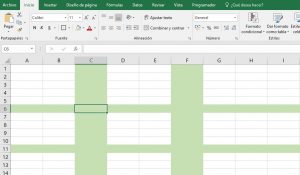 Importancia de las columnas y filas en Excel, 21 300x175