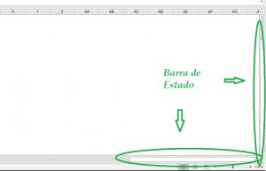 ¿Cómo funciona la barra de estado en Excel?, 33 300x193