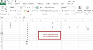 ¿Cómo usar el controlador de relleno de la hoja de Excel?, Controlador de relleno de la hoja excel1 300x162