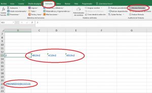 &iquest;C&oacute;mo mostrar u ocultar f&oacute;rmulas en Excel?, mostrar u ocultar f%c3%b3rmulas1 300x184