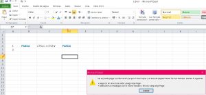 ¿Cómo realizar la acción de copiar y pegar en Excel?, Error en copiar y pegar en Excel 300x138