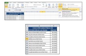 ¿Cómo congelar filas o columnas y cómo inmovilizar paneles?, congelar dos filas 300x195 ¿Cómo congelar filas o columnas y cómo inmovilizar paneles?, congelar dos filas 300x195