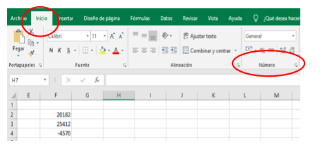 ¿Cómo aplicar formato de número en Excel?, Captura de pantalla 2018 12 19 a las 22.23.18