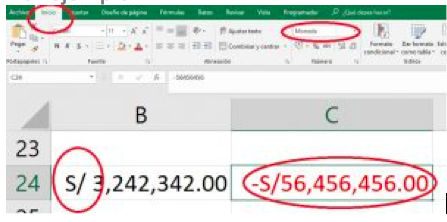 ¿Cómo aplicar formato de número en Excel?, Captura de pantalla 2018 12 19 a las 22.26.10