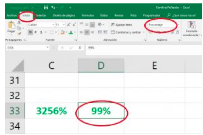 ¿Cómo aplicar formato de número en Excel?, Captura de pantalla 2018 12 19 a las 22.28.14