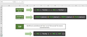 &iquest;C&oacute;mo determinar s&iacute; la fecha coincide en mes?, coincidencia mes y a&ntilde;o 1 300x128