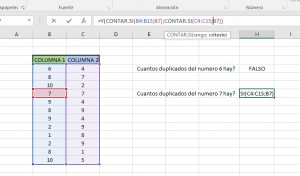Encontrar duplicados en 2 columnas, 3 2 300x176